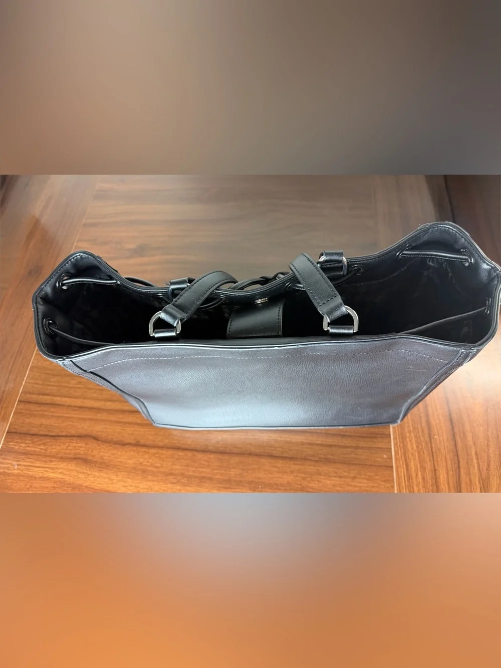 KARL LAGERFELD Paris Black Tote Shoulder Bag – Pre-Owned